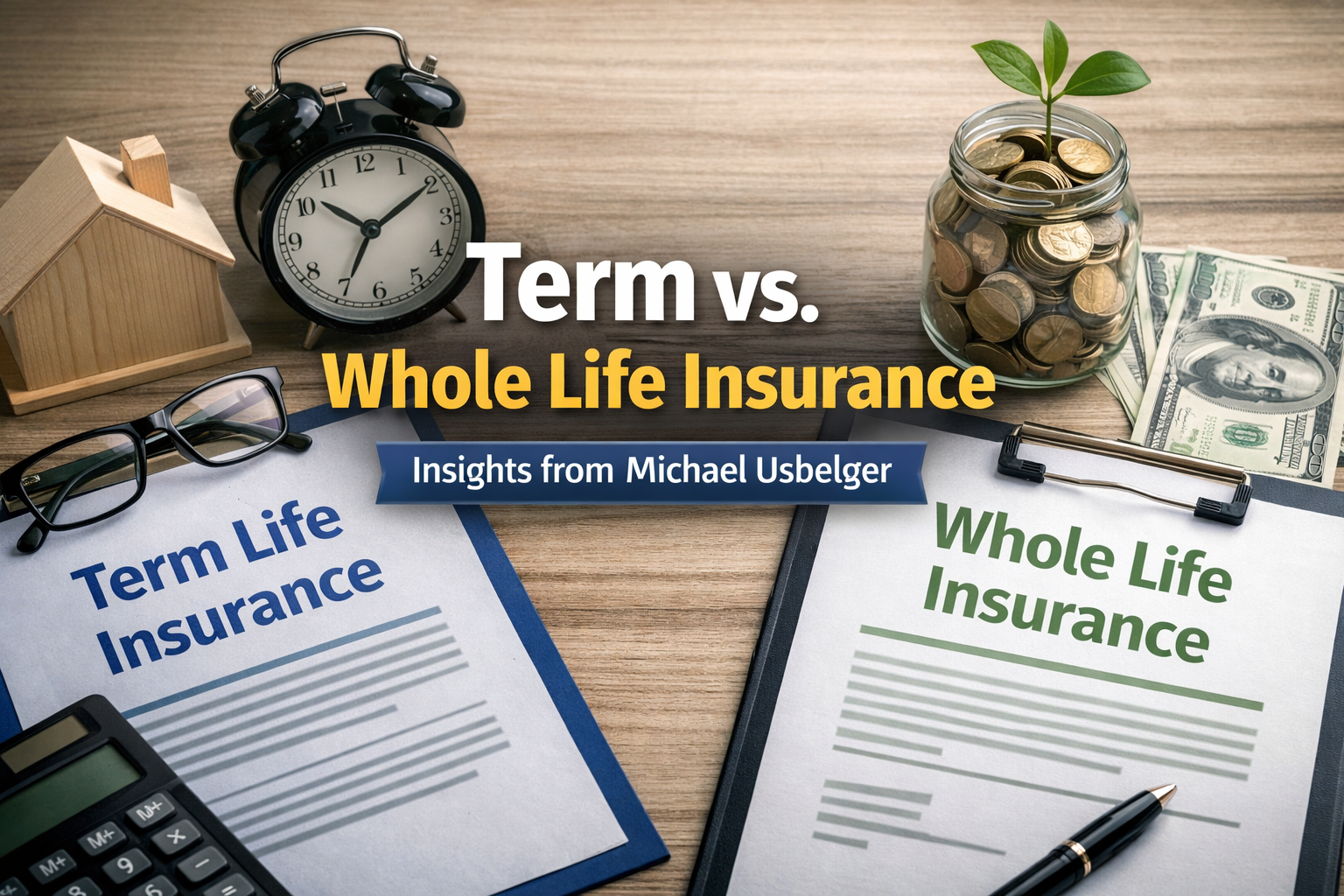 Term vs. Whole Life Insurance: What’s the Real Difference? | Insights from Michael Usbelger